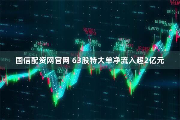 国信配资网官网 63股特大单净流入超2亿元